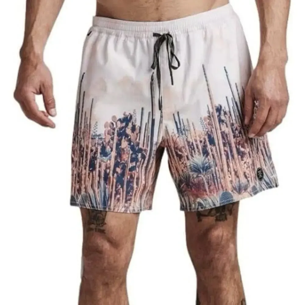NWT Roark Men’s S Multicolor Shorey Desierta Boardshorts Drawstring Waist Surf